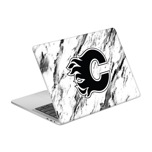 NHL Calgary Flames Marble Vinyl Sticker Skin Decal Cover for Apple MacBook Pro 13.3" A1708