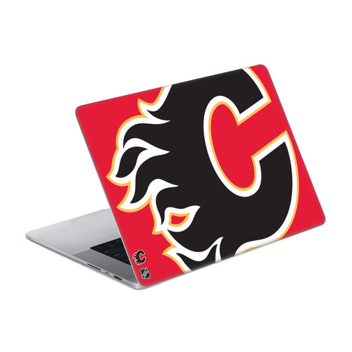 NHL Calgary Flames Oversized Vinyl Sticker Skin Decal Cover for Apple MacBook Pro 16" A2485