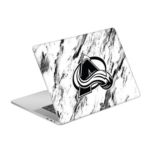 NHL Colorado Avalanche Marble Vinyl Sticker Skin Decal Cover for Apple MacBook Pro 15.4" A1707/A1990
