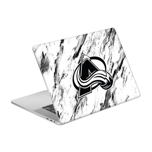 NHL Colorado Avalanche Marble Vinyl Sticker Skin Decal Cover for Apple MacBook Pro 16" A2141