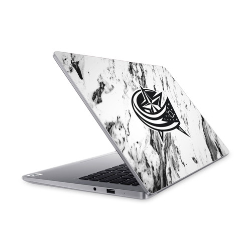 NHL Columbus Blue Jackets Marble Vinyl Sticker Skin Decal Cover for Xiaomi Mi NoteBook 14 (2020)