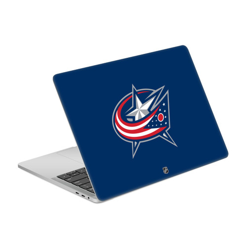 NHL Columbus Blue Jackets Plain Vinyl Sticker Skin Decal Cover for Apple MacBook Pro 13" A1989 / A2159