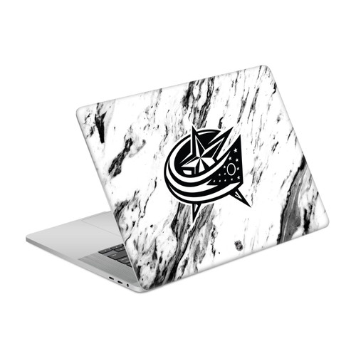NHL Columbus Blue Jackets Marble Vinyl Sticker Skin Decal Cover for Apple MacBook Pro 16" A2141