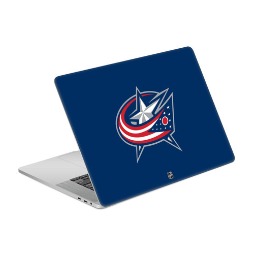 NHL Columbus Blue Jackets Plain Vinyl Sticker Skin Decal Cover for Apple MacBook Pro 16" A2141