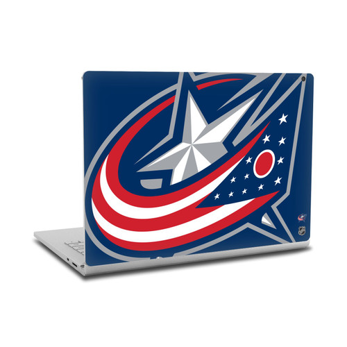 NHL Columbus Blue Jackets Oversized Vinyl Sticker Skin Decal Cover for Microsoft Surface Book 2