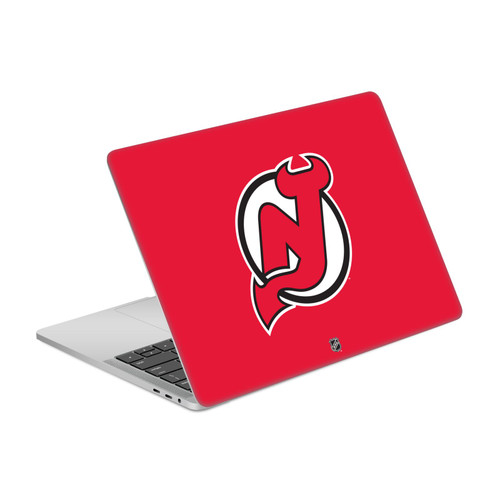 NHL New Jersey Devils Plain Vinyl Sticker Skin Decal Cover for Apple MacBook Pro 13" A2338