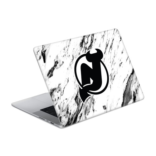 NHL New Jersey Devils Marble Vinyl Sticker Skin Decal Cover for Apple MacBook Pro 16" A2485