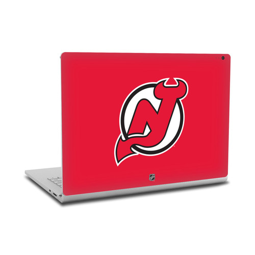 NHL New Jersey Devils Plain Vinyl Sticker Skin Decal Cover for Microsoft Surface Book 2