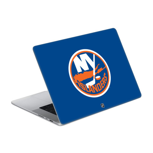 NHL New York Islanders Plain Vinyl Sticker Skin Decal Cover for Apple MacBook Pro 14" A2442