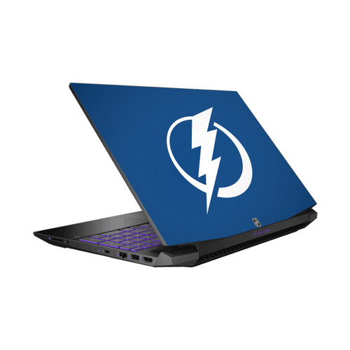 NHL Tampa Bay Lightning Plain Vinyl Sticker Skin Decal Cover for HP Pavilion 15.6" 15-dk0047TX