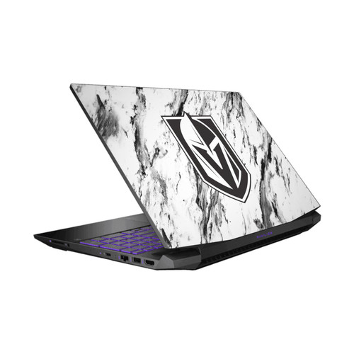 NHL Vegas Golden Knights Marble Vinyl Sticker Skin Decal Cover for HP Pavilion 15.6" 15-dk0047TX