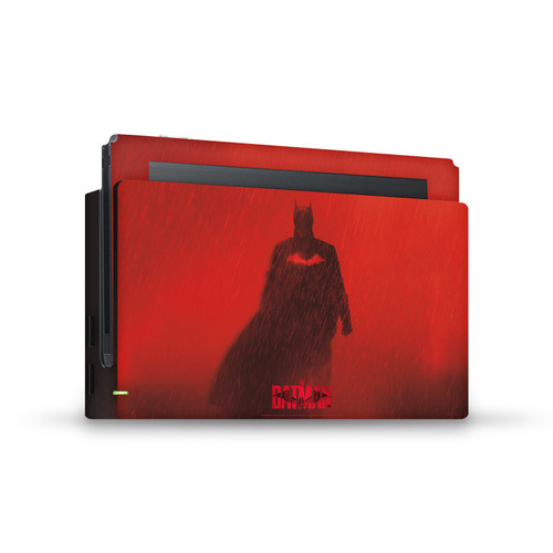 The Batman Neo-Noir and Posters Red Rain Vinyl Sticker Skin Decal Cover for Nintendo Switch Console & Dock