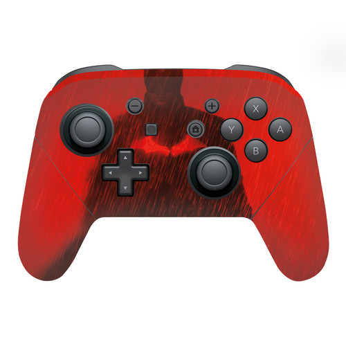 The Batman Neo-Noir and Posters Red Rain Vinyl Sticker Skin Decal Cover for Nintendo Switch Pro Controller