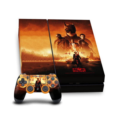 The Batman Neo-Noir and Posters Group Vinyl Sticker Skin Decal Cover for Sony PS4 Console & Controller