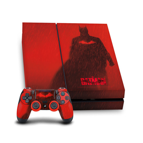The Batman Neo-Noir and Posters Red Rain Vinyl Sticker Skin Decal Cover for Sony PS4 Console & Controller