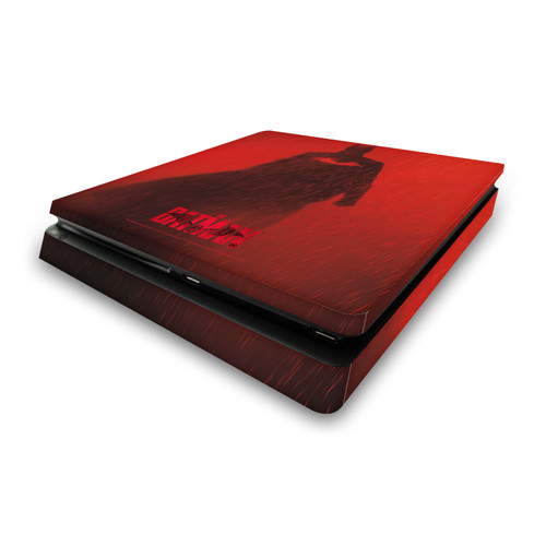 The Batman Neo-Noir and Posters Red Rain Vinyl Sticker Skin Decal Cover for Sony PS4 Slim Console