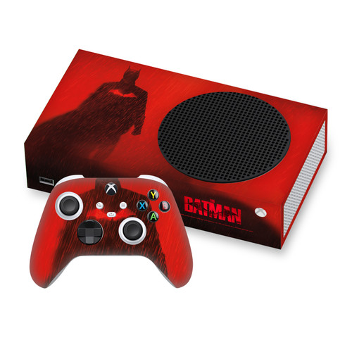 The Batman Neo-Noir and Posters Red Rain Vinyl Sticker Skin Decal Cover for Microsoft Series S Console & Controller