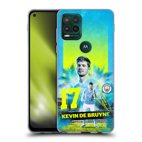 Manchester City Man City FC 2023/24 First Team Kevin De Bruyne Soft Gel Case for Motorola Moto G Stylus 5G 2021