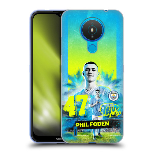 Manchester City Man City FC 2023/24 First Team Phil Foden Soft Gel Case for Nokia 1.4
