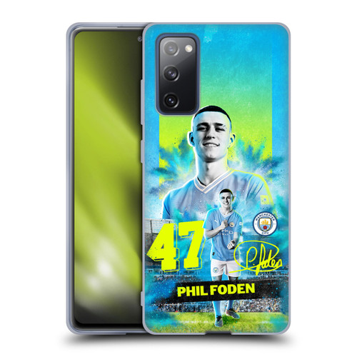 Manchester City Man City FC 2023/24 First Team Phil Foden Soft Gel Case for Samsung Galaxy S20 FE / 5G