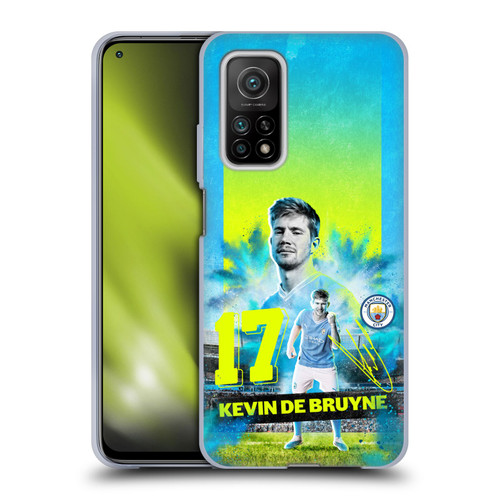 Manchester City Man City FC 2023/24 First Team Kevin De Bruyne Soft Gel Case for Xiaomi Mi 10T 5G