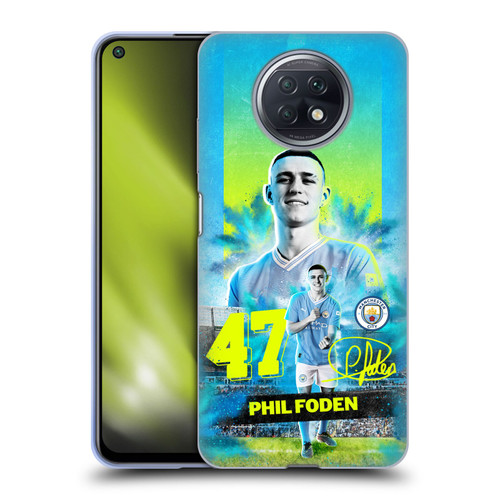Manchester City Man City FC 2023/24 First Team Phil Foden Soft Gel Case for Xiaomi Redmi Note 9T 5G