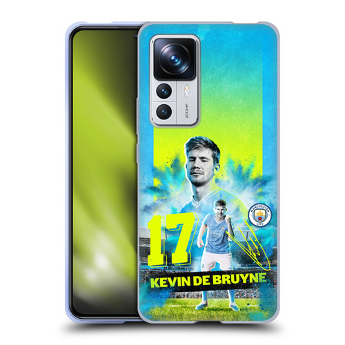 Manchester City Man City FC 2023/24 First Team Kevin De Bruyne Soft Gel Case for Xiaomi 12T Pro
