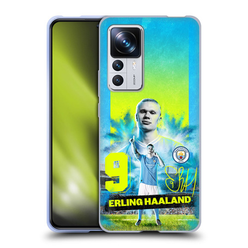 Manchester City Man City FC 2023/24 First Team Erling Haaland Soft Gel Case for Xiaomi 12T Pro