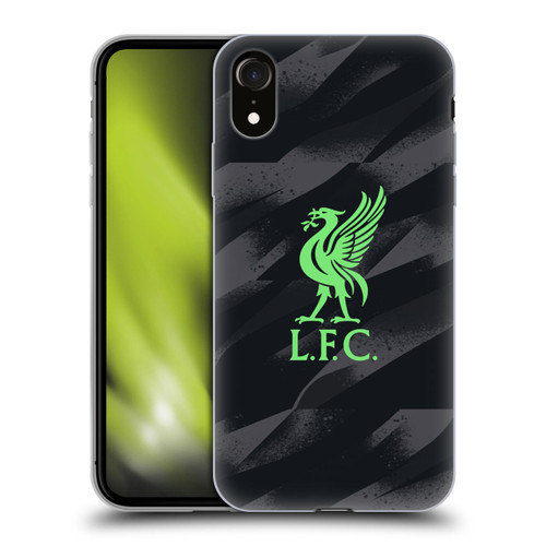 Liverpool Football Club 2023/24 Home Goalkeeper Kit Soft Gel Case for Apple iPhone XR