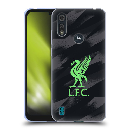 Liverpool Football Club 2023/24 Home Goalkeeper Kit Soft Gel Case for Motorola Moto E6s (2020)