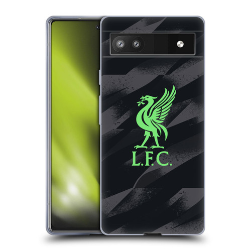 Liverpool Football Club 2023/24 Home Goalkeeper Kit Soft Gel Case for Google Pixel 6a
