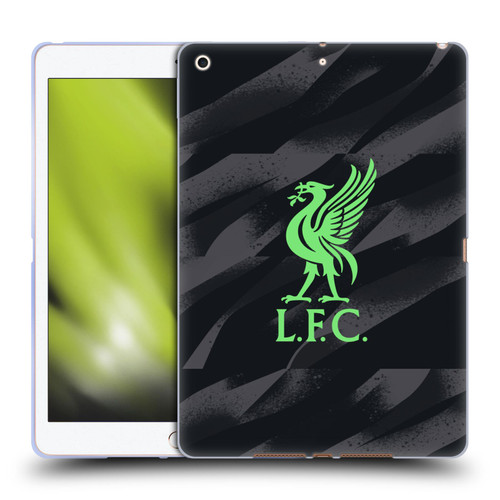 Liverpool Football Club 2023/24 Home Goalkeeper Kit Soft Gel Case for Apple iPad 10.2 2019/2020/2021