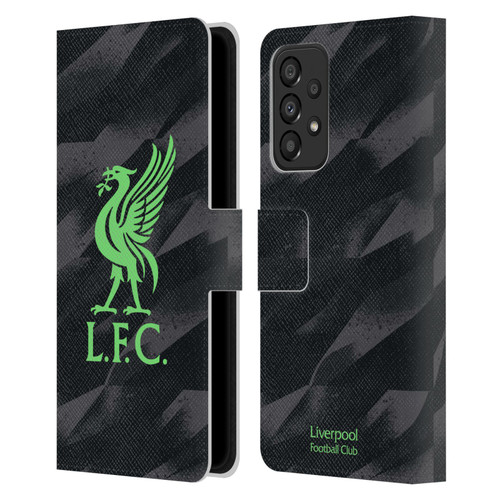 Liverpool Football Club 2023/24 Home Goalkeeper Kit Leather Book Wallet Case Cover For Samsung Galaxy A33 5G (2022)