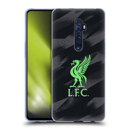 Liverpool Football Club 2023/24 Home Goalkeeper Kit Soft Gel Case for OPPO Reno 2