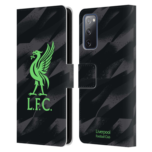 Liverpool Football Club 2023/24 Home Goalkeeper Kit Leather Book Wallet Case Cover For Samsung Galaxy S20 FE / 5G