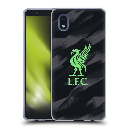 Liverpool Football Club 2023/24 Home Goalkeeper Kit Soft Gel Case for Samsung Galaxy A01 Core (2020)