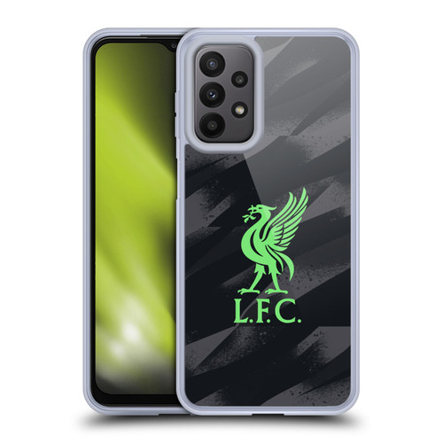 Liverpool Football Club 2023/24 Home Goalkeeper Kit Soft Gel Case for Samsung Galaxy A23 / 5G (2022)