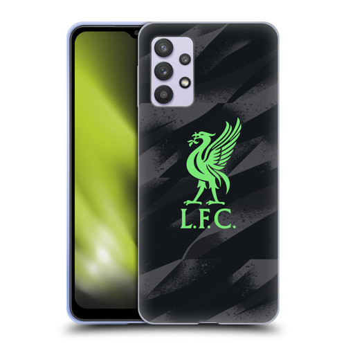 Liverpool Football Club 2023/24 Home Goalkeeper Kit Soft Gel Case for Samsung Galaxy A32 5G / M32 5G (2021)