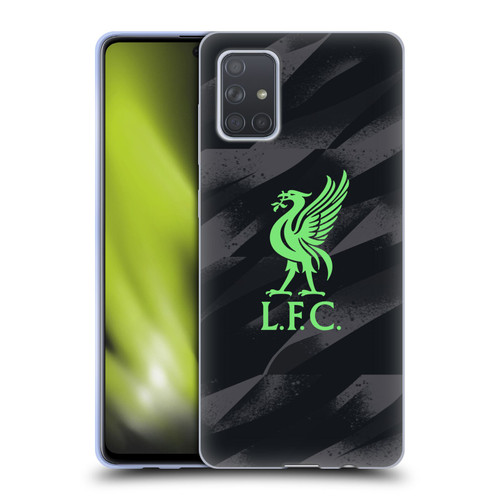 Liverpool Football Club 2023/24 Home Goalkeeper Kit Soft Gel Case for Samsung Galaxy A71 (2019)