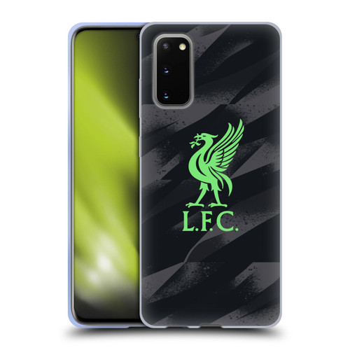 Liverpool Football Club 2023/24 Home Goalkeeper Kit Soft Gel Case for Samsung Galaxy S20 / S20 5G