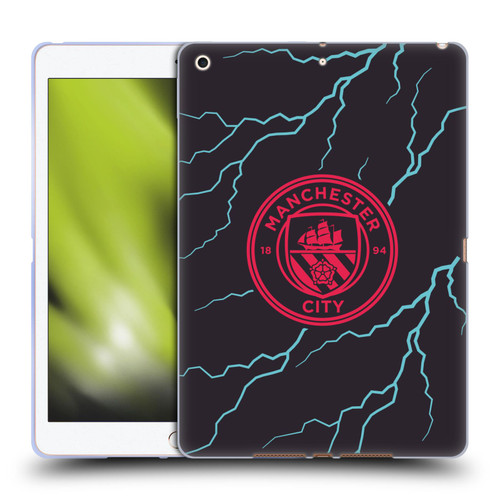 Manchester City Man City FC 2023/24 Badge Kit Third Soft Gel Case for Apple iPad 10.2 2019/2020/2021