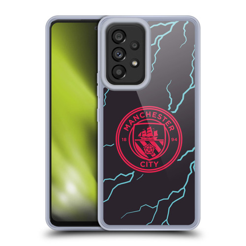 Manchester City Man City FC 2023/24 Badge Kit Third Soft Gel Case for Samsung Galaxy A53 5G (2022)