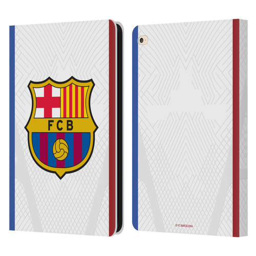 FC Barcelona 2023/24 Crest Kit Away Leather Book Wallet Case Cover For Apple iPad Air 2 (2014)