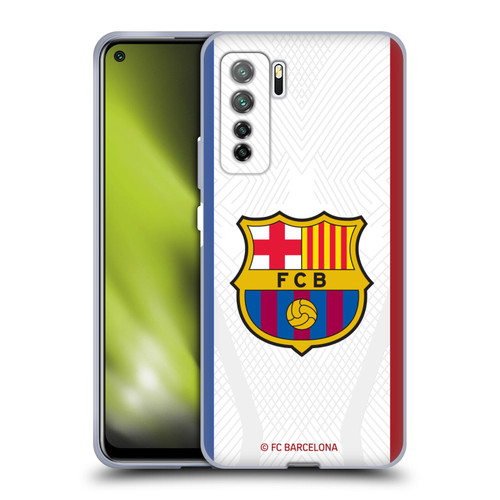 FC Barcelona 2023/24 Crest Kit Away Soft Gel Case for Huawei Nova 7 SE/P40 Lite 5G