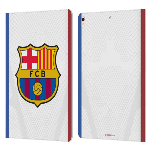 FC Barcelona 2023/24 Crest Kit Away Leather Book Wallet Case Cover For Apple iPad Pro 10.5 (2017)