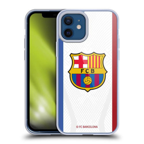 FC Barcelona 2023/24 Crest Kit Away Soft Gel Case for Apple iPhone 12 / iPhone 12 Pro