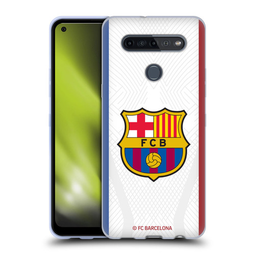 FC Barcelona 2023/24 Crest Kit Away Soft Gel Case for LG K51S