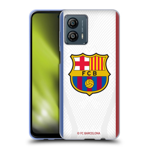 FC Barcelona 2023/24 Crest Kit Away Soft Gel Case for Motorola Moto G53 5G