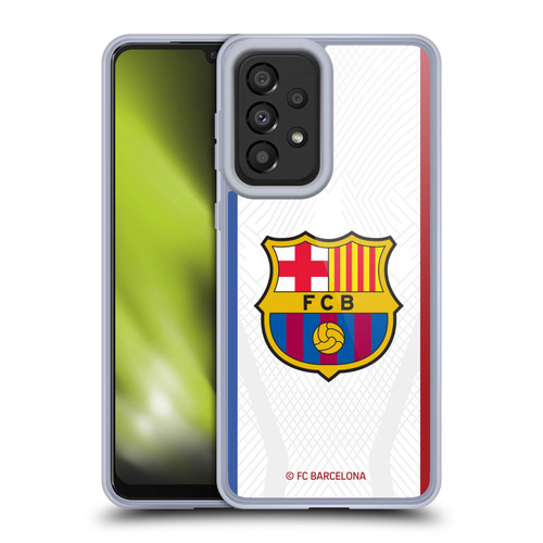 FC Barcelona 2023/24 Crest Kit Away Soft Gel Case for Samsung Galaxy A33 5G (2022)