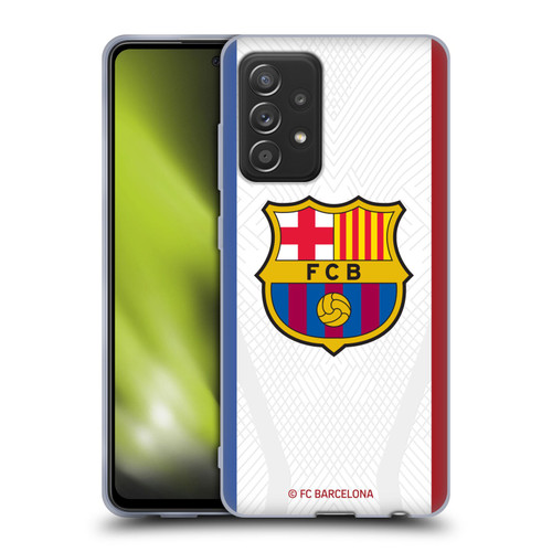 FC Barcelona 2023/24 Crest Kit Away Soft Gel Case for Samsung Galaxy A52 / A52s / 5G (2021)